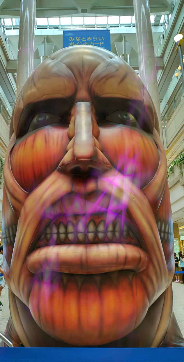Attack on Titan in&nbsp;Yokohama!!