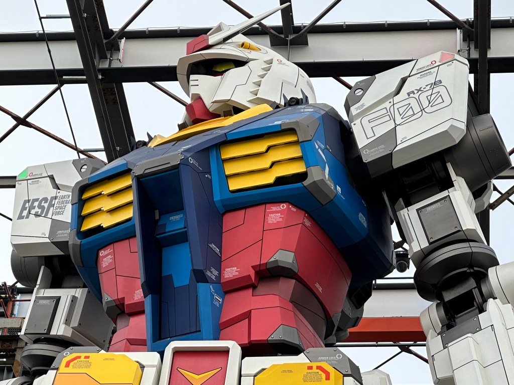 You Tube video about Gundam Factory in Yokohama with English&nbsp;subtitles