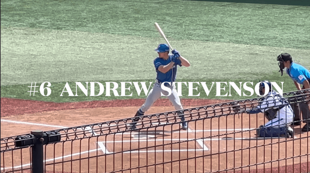 #6 ANDREW STEVENSON promoted to the first-string&nbsp;roster