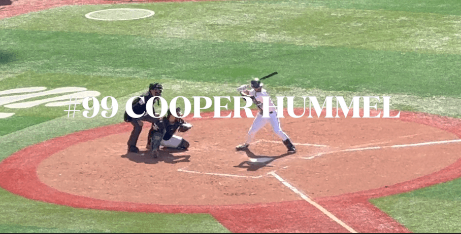 #99 Cooper Hummel on March 14th, 2026 (the pre-season game)