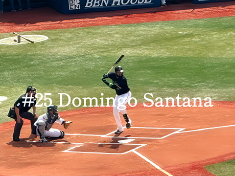 #25 Domingo Santana on April 5th, 2026